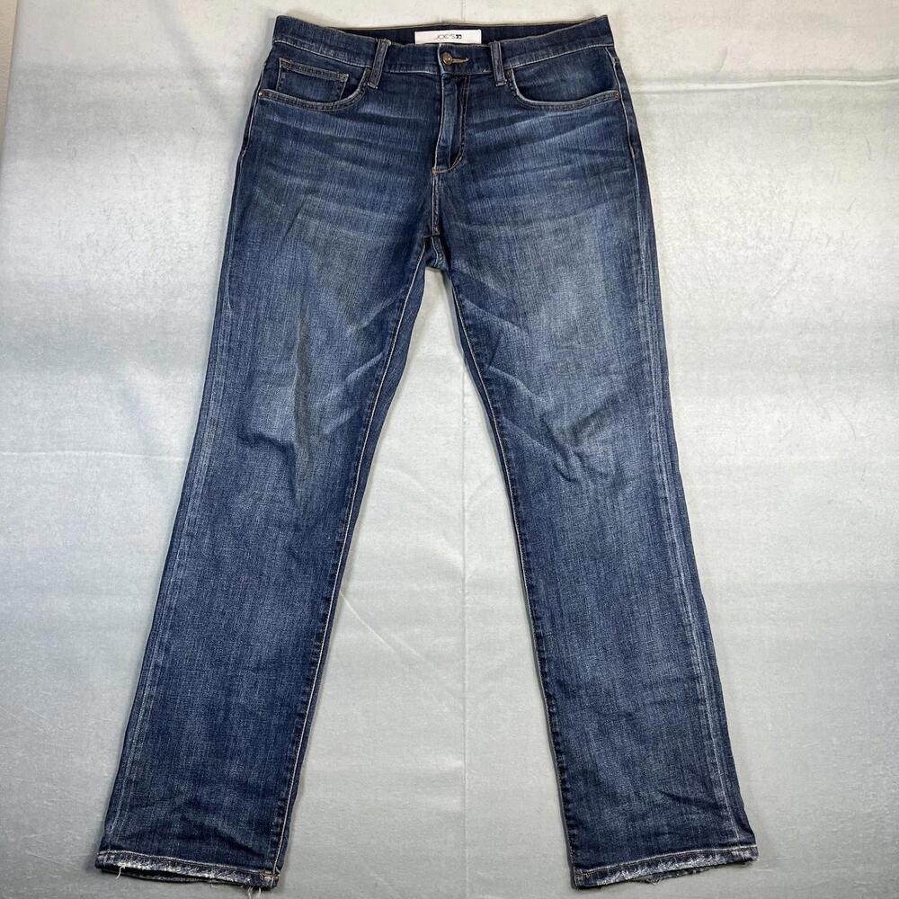 Joes Jeans The Classic Mens 36* Blue Dark Wash Straight Leg Stretch Denim